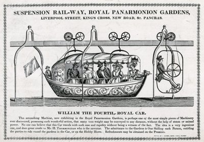 Ferrovia de suspensão, Royal Panarmonion Gardens de English School