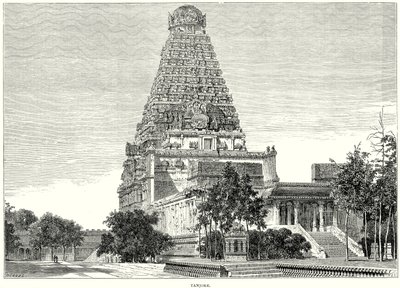 Tanjore (gravura) de English School