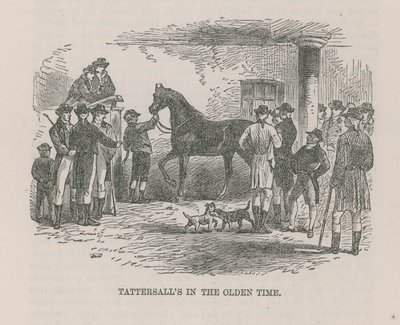 Tattersalls no tempo antigo de English School