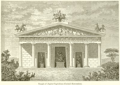 Templo de Júpiter Capitolino (Restauração Caninas) de English School