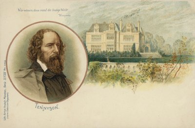 Tennyson (cor litho) de English School