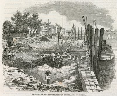 Thames Embankment no Chelsea de English School