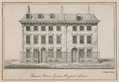Casa Thanet, Grande Russell Street, Londres de English School
