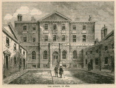 A Albany, Londres, em 1800 de English School