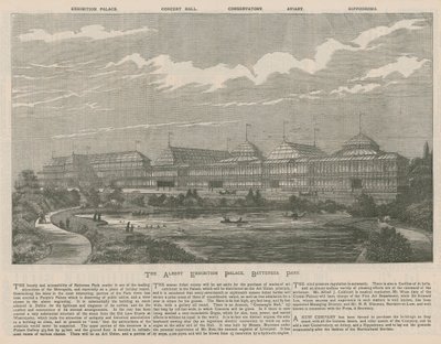 A exposição de Albert em Battersea Park de English School
