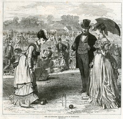 O Croquet Club de Toda a Inglaterra em Wimbledon de English School