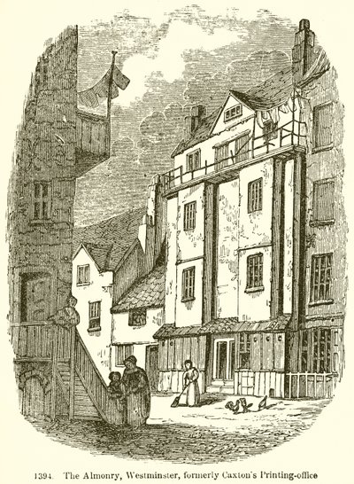 O Almonry, Westminster, anteriormente Caxtons Printing-Office de English School