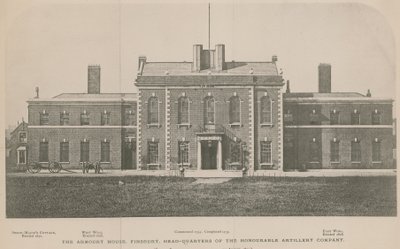 The Armory House, Finsbury, sede da Honorável Artillery Company de English School