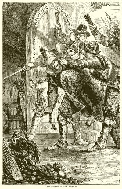 A prisão de Guy Fawkes de English School