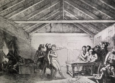 A prisão dos conspiradores da rua Cato em 23 de fevereiro de 1820 de English School