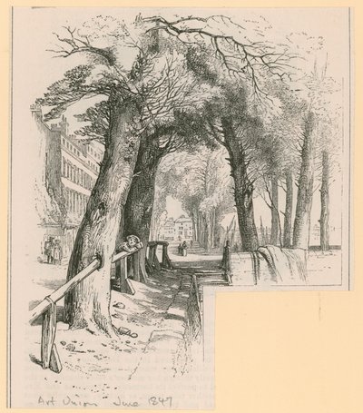 The Art Union, Chelsea, junho de 1847 de English School