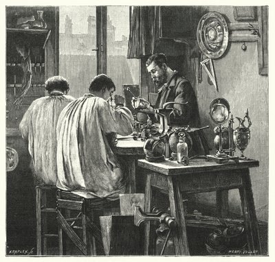 A Arte de Perseguir (gravura) de English School