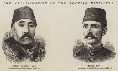 O assassinato dos ministros turcos de English School