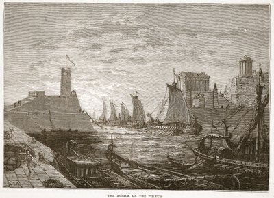 O ataque ao piraeus de English School