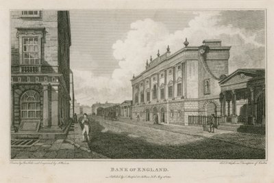 O banco da inglaterra de English School