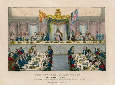 O banquete no Guildhall de English School