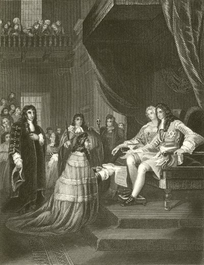 A Declaração de Direitos apresentada a William e Mary de English School