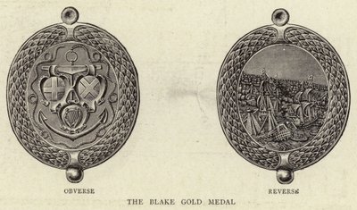 A Medalha de Ouro Preto (gravura) de English School