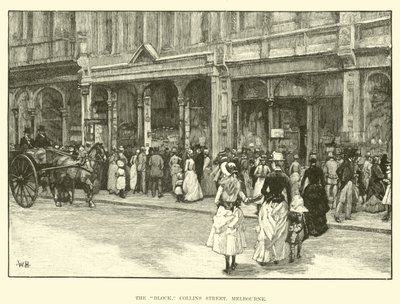O bloco, Collins Street, Melbourne de English School