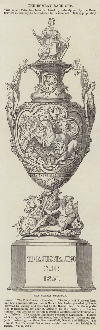A Taça Bombay Race-Cup (gravação) de English School