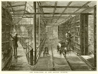 The Book-Cases no Museu Britânico de English School