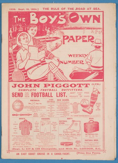 The Boys Own Paper, 1904 (versão impressa) de English School