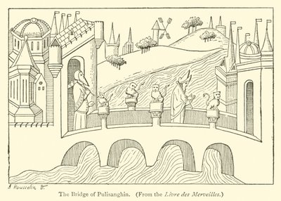 A ponte de Pulisanghin (gravura) de English School