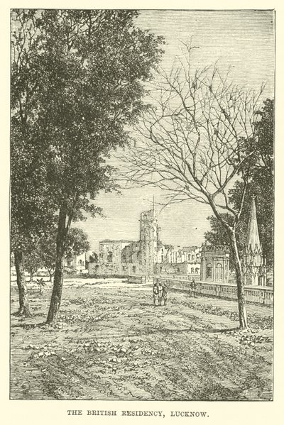 A residência britânica, Lucknow de English School