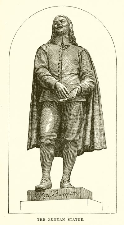 A, Bunyan, estátua de English School