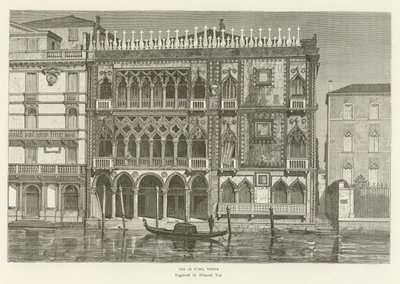 O Ca dOro, Veneza de English School