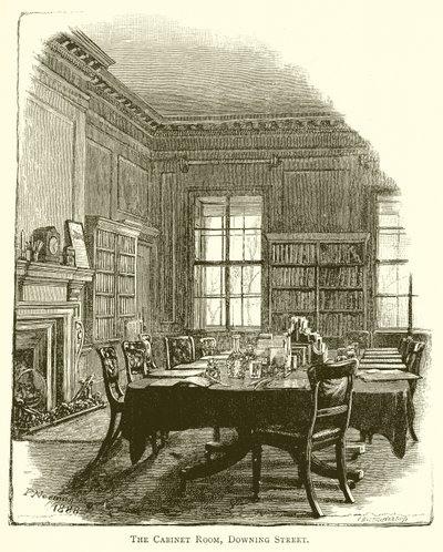The Cabinet Room, Downing Street de English School