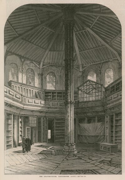 A Casa do Capítulo na Abadia de Westminster de English School