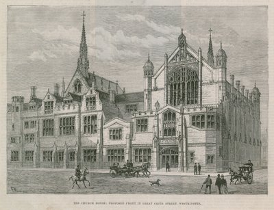 A casa da igreja de English School