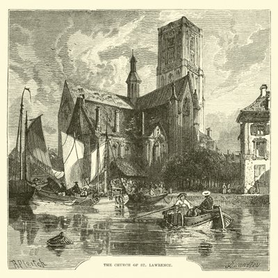 A, igreja, de, st lawrence de English School