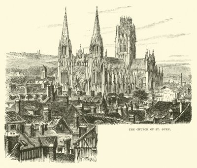 A, igreja, de, st, Ouen de English School