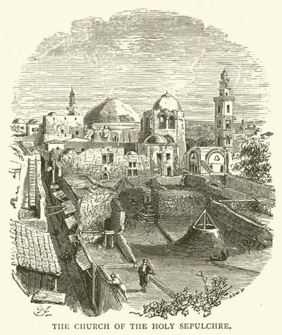 A Igreja do Santo Sepulcro (gravura) de English School