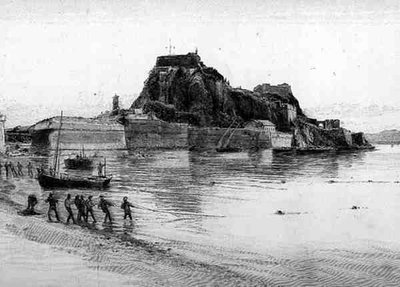The Citadel, Corfu, Grécia, de 