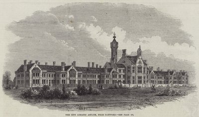 O asilo lunar da cidade, perto de Dartford de English School