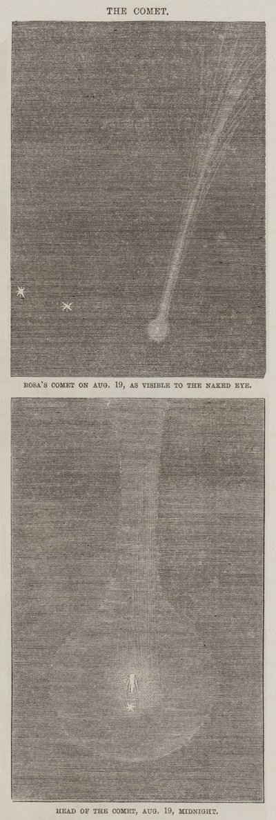 O Cometa (gravura) de English School