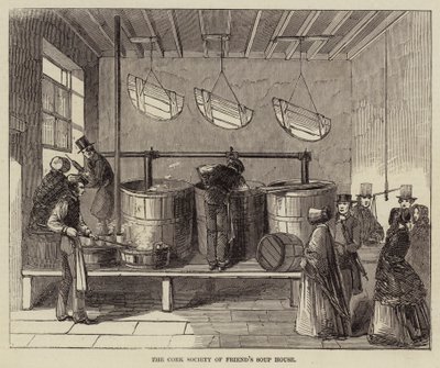 A Sociedade da Sopa dos Amigos de Cortiça (gravura) de English School