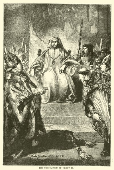 A coroação de Henrique IV de English School