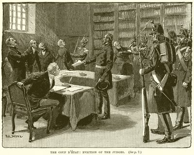 The Coup Detat: Despejo dos juízes de English School
