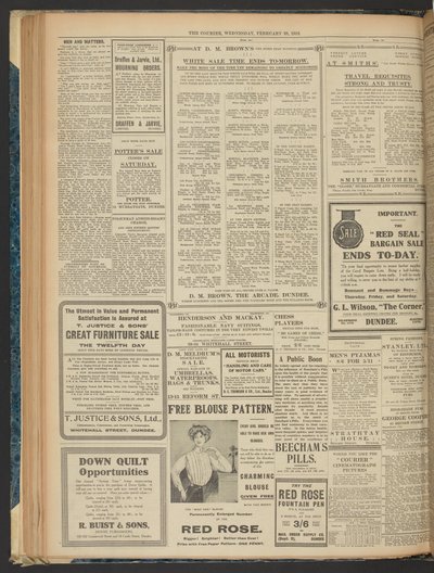 The Courier, 28 de fevereiro de 1912 de English School