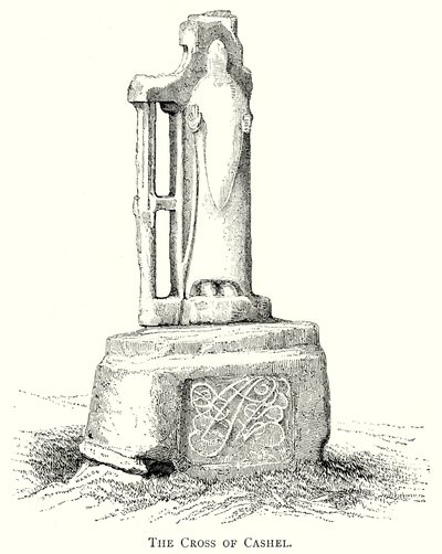 A Cruz de Cashel (gravura) de English School