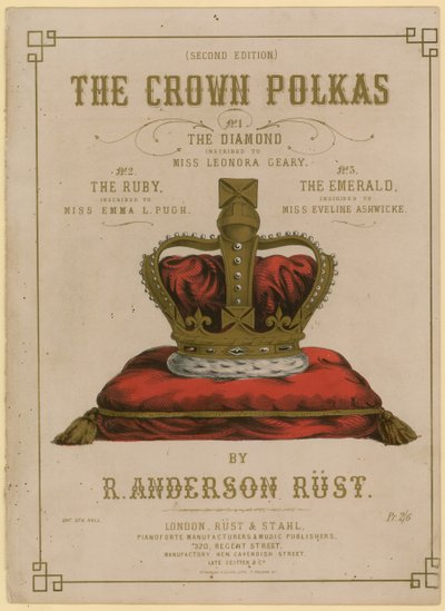 The Crown Polkas por R Anderson Rust de English School