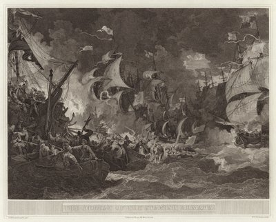 A derrota da armada espanhola de English School