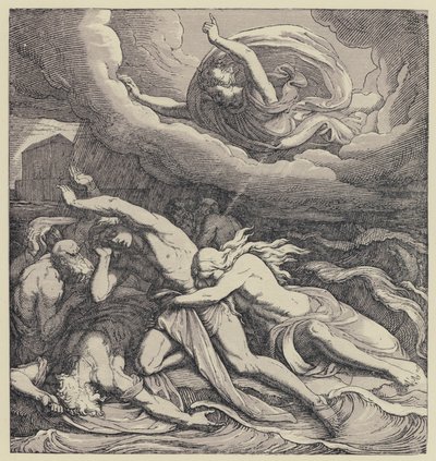 O Dilúvio (gravura) de English School
