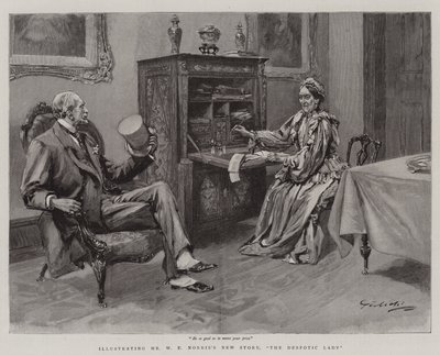 A Senhora Déspota (gravura) de English School