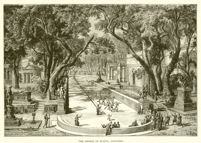 O Dromos em Esparta, restaurado de English School