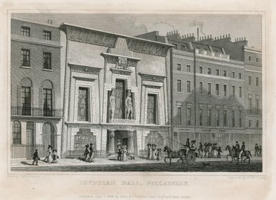O Salão Egípcio, Piccadilly de English School